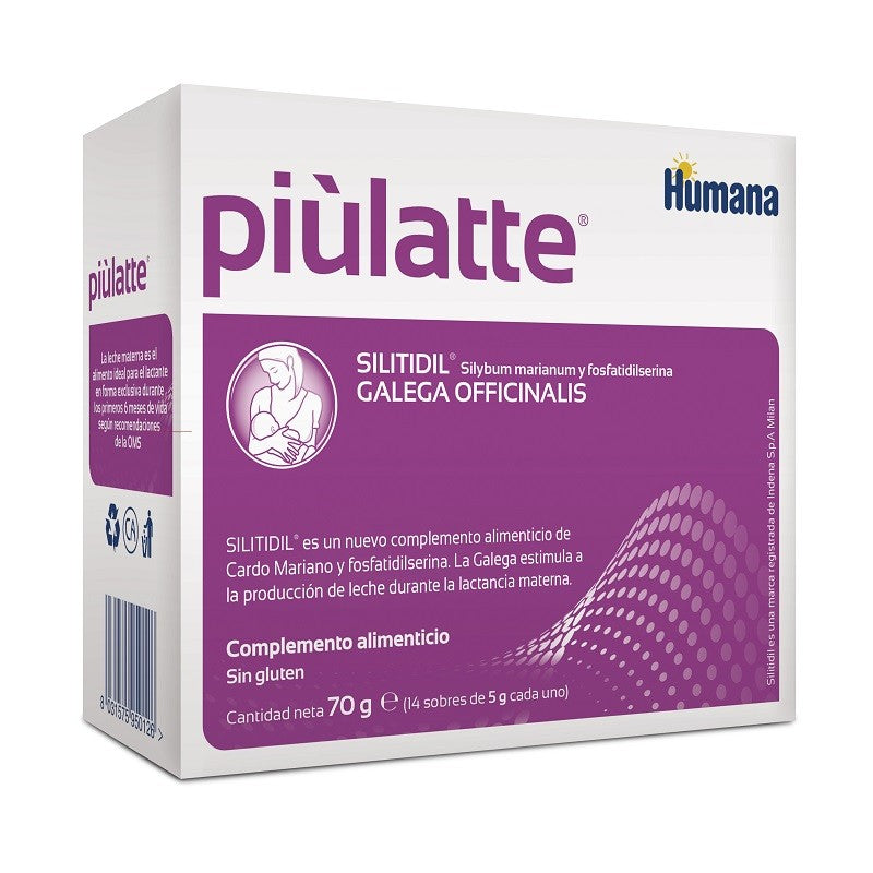 PIULATTE Producción Leche Materna 14 Sobres-6