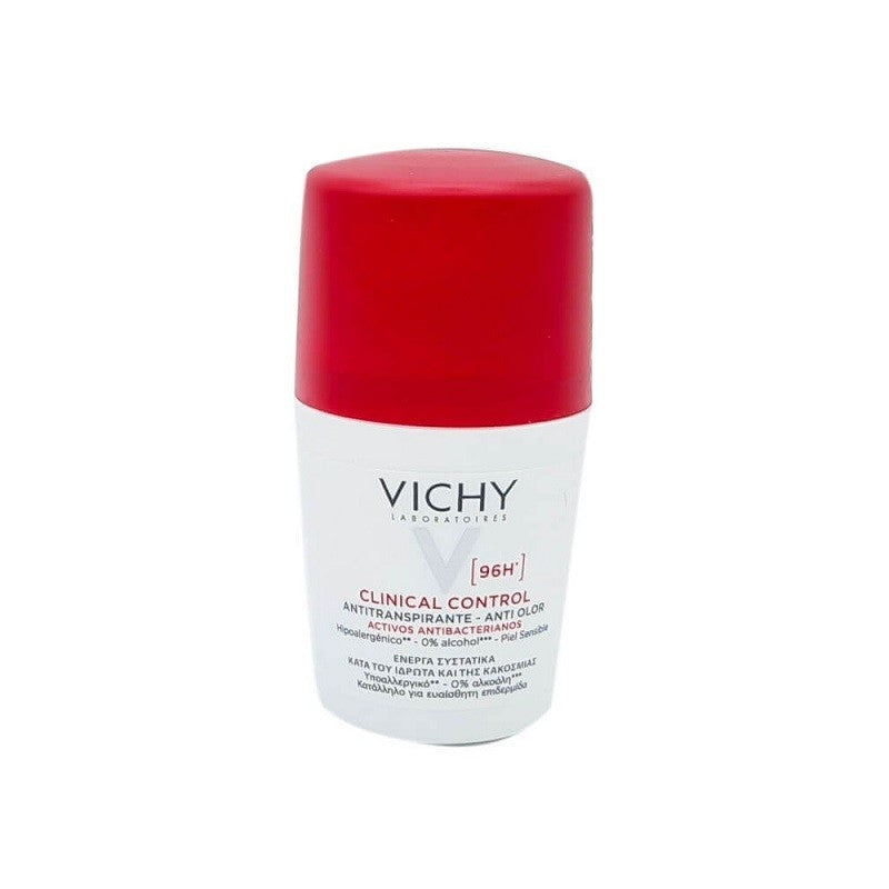 VICHY Desodorante Antitranspirante 96h Roll-On Clinical Control 50ml-16