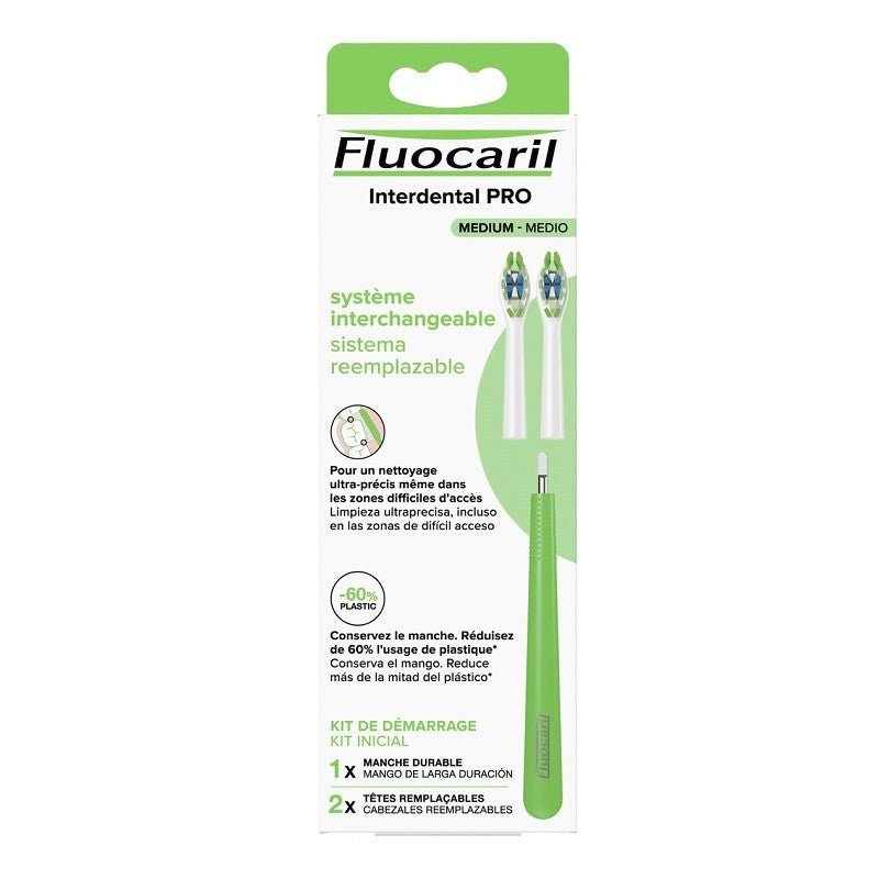FLUOCARIL Cepillo Interdental Pro Medio Sistema Reemplazable-1