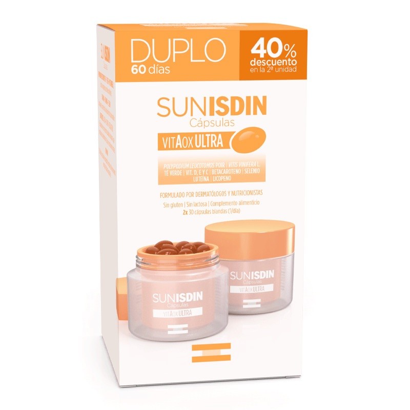 SunISDIN Cápsulas DUPLO 2x30 Comprimidos-10