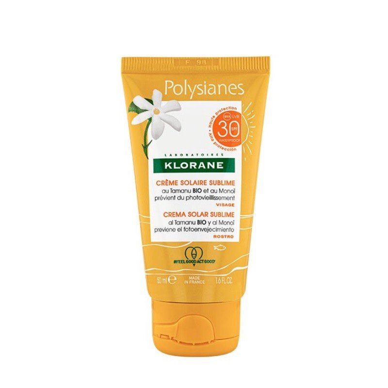 KLORANE POLYSIANES Crema Solar Sublime SPF30 Rostro 50ml-1
