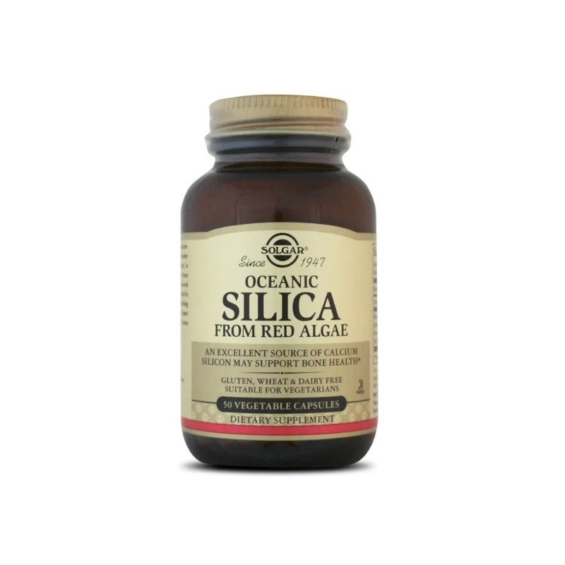 SOLGAR Sílice Oceánico 50 cápsulas vegetales-1