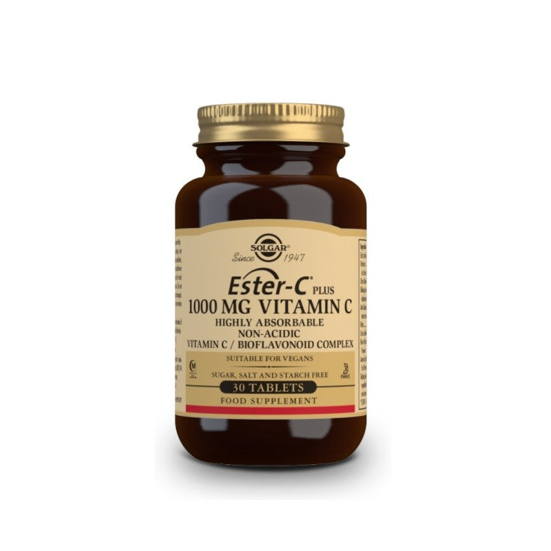 SOLGAR Ester-C Plus 1000mg Vitamina C 30 Comprimidos-1