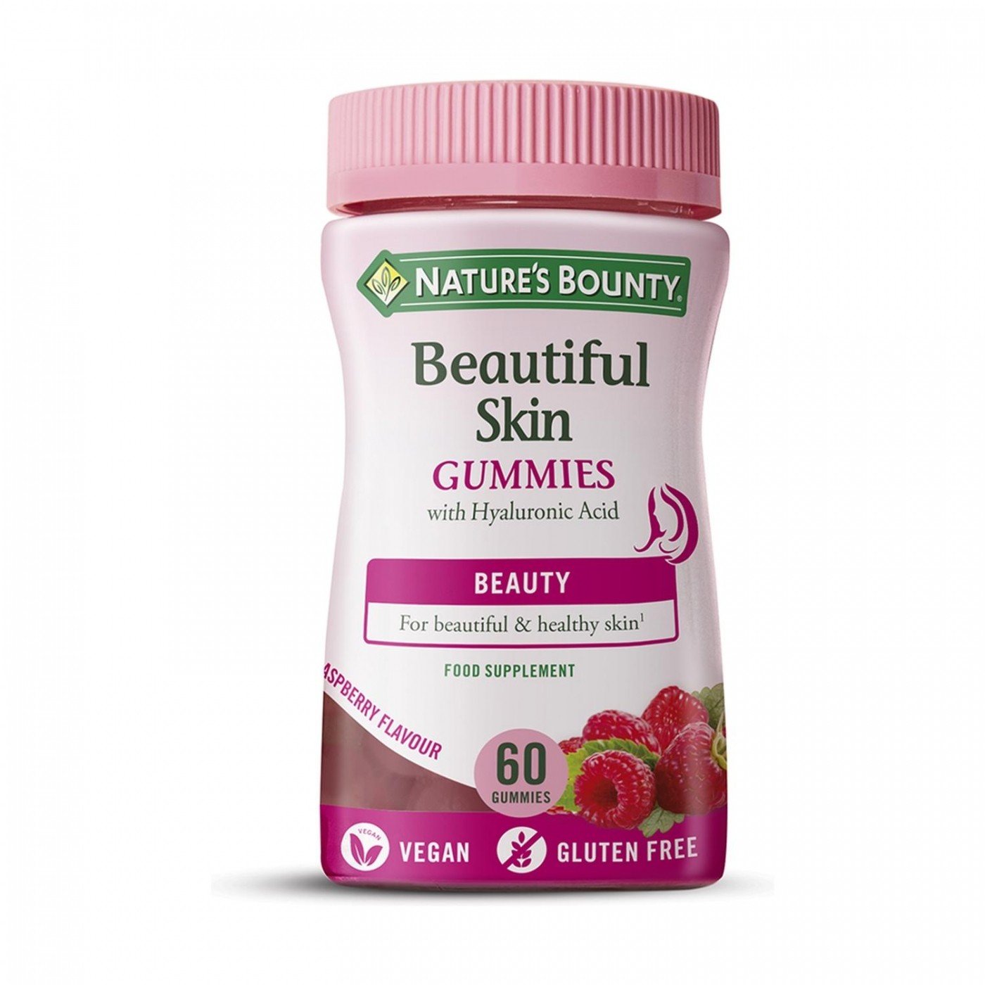 NATURE'S BOUNTY Beautiful Skin Gummies Con Ácido Hialurónico 60 Gominolas-1