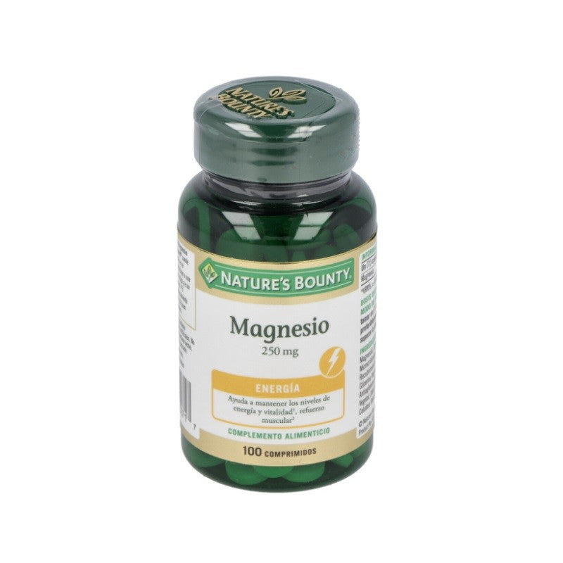 NATURE'S BOUNTY Magnesio 250mg (100 Comprimidos)-1