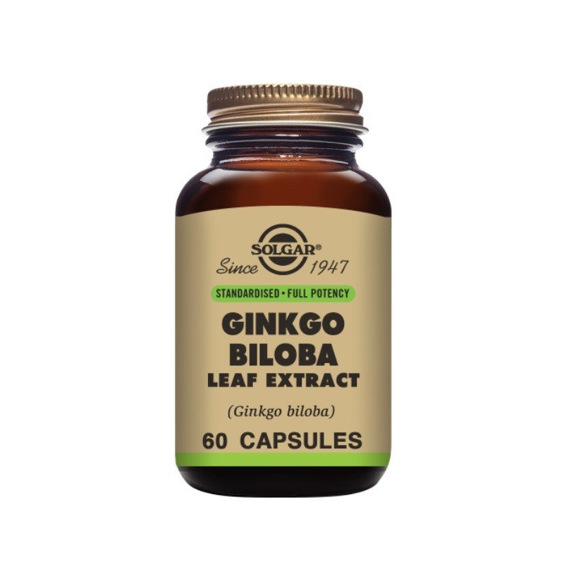 SOLGAR Ginkgo Biloba 60 cápsulas-1