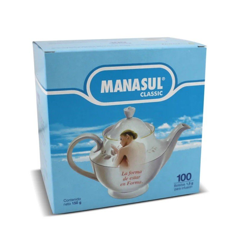 MANASUL Classic Infusión Tránsito Intestinal 100 bolsitas-1