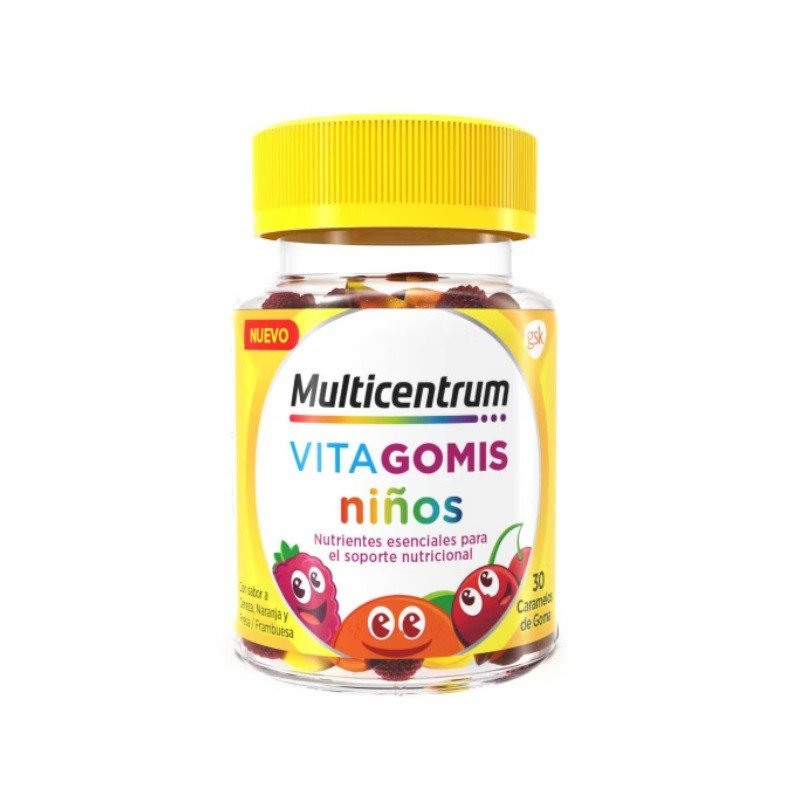MULTICENTRUM Vitagomis Niños 30 Caramelos de Goma-1