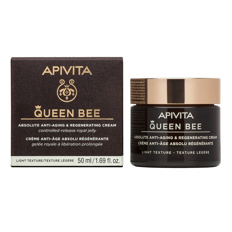APIVITA Queen Bee Crema Regeneradora Antiedad Textura Ligera 50ml-1