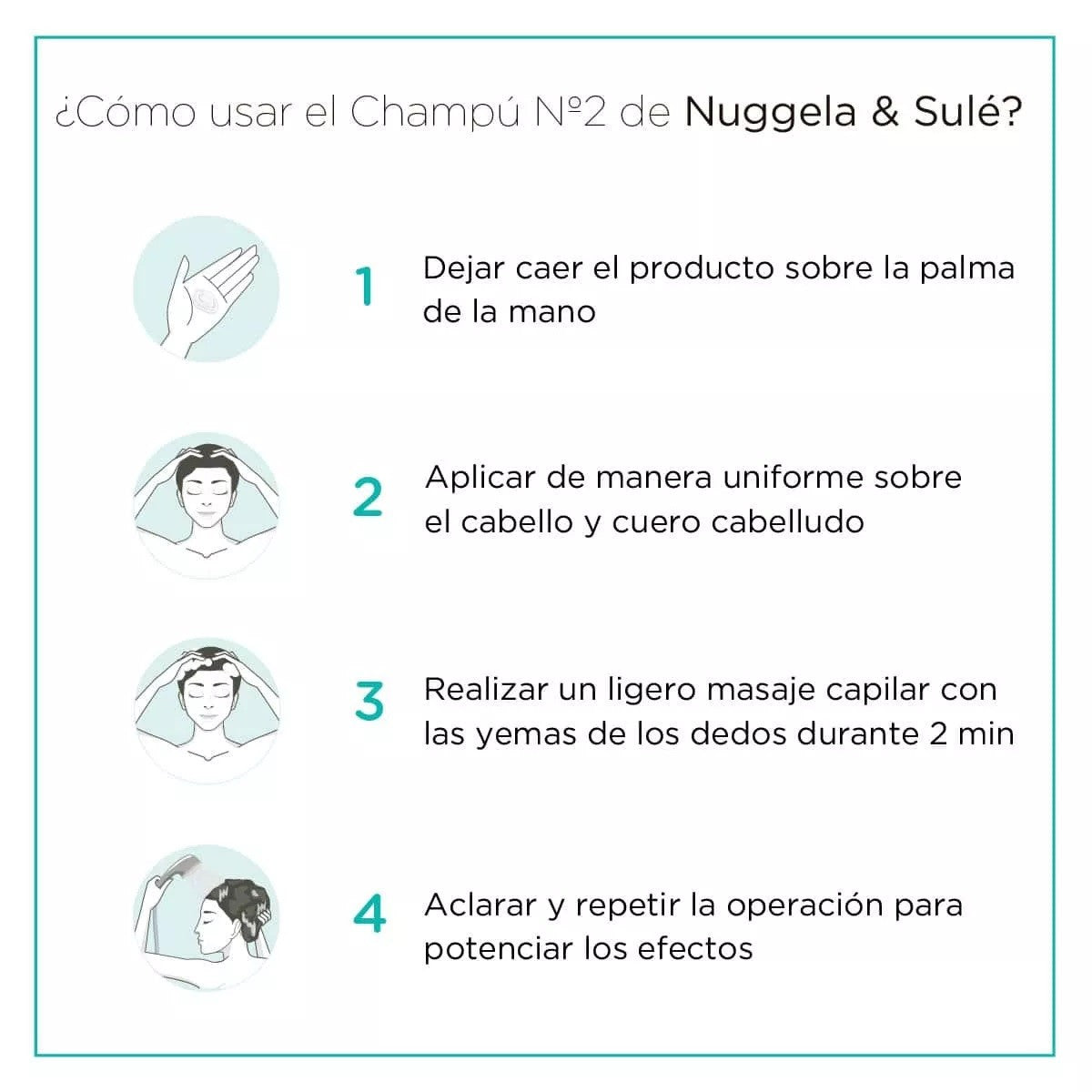 NUGGELA & SULE Champú Nº2 Ultra Hidratante 250ml-5