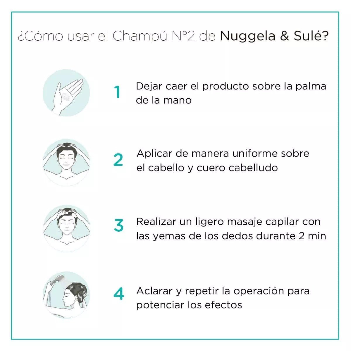 NUGGELA & SULE Champú Nº2 Ultra Hidratante 250ml-5