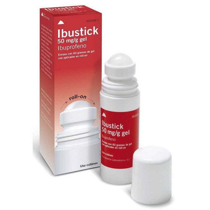 IBUSTICK 50mg/g Gel Tópico Roll On 60g-1