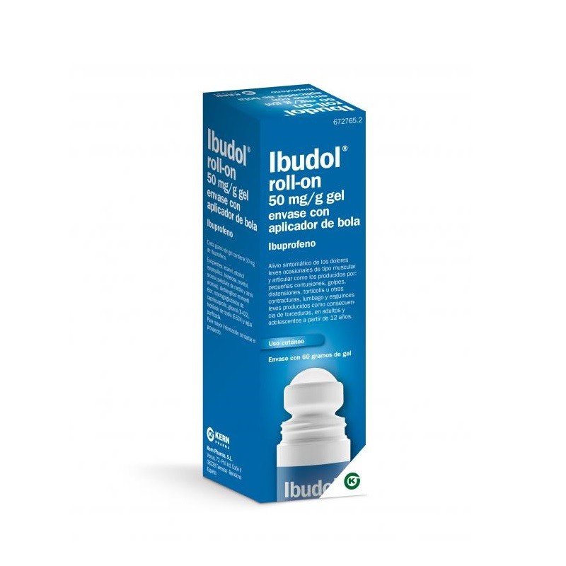 IBUDOL 50mg/g Gel Tópico Roll-On 60gr-1