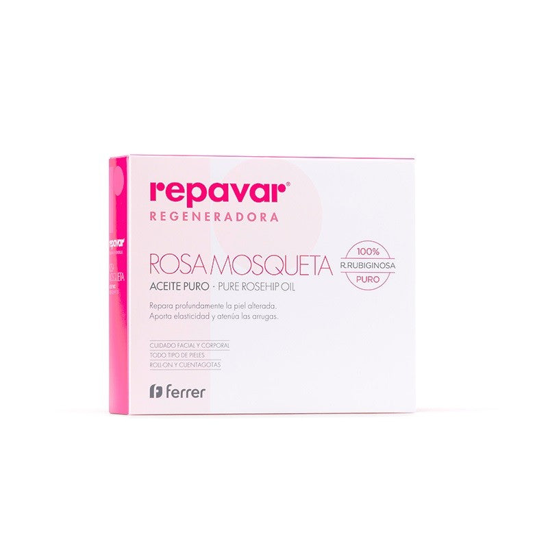 REPAVAR Regeneradora Aceite Puro Rosa Mosqueta 15ml-3
