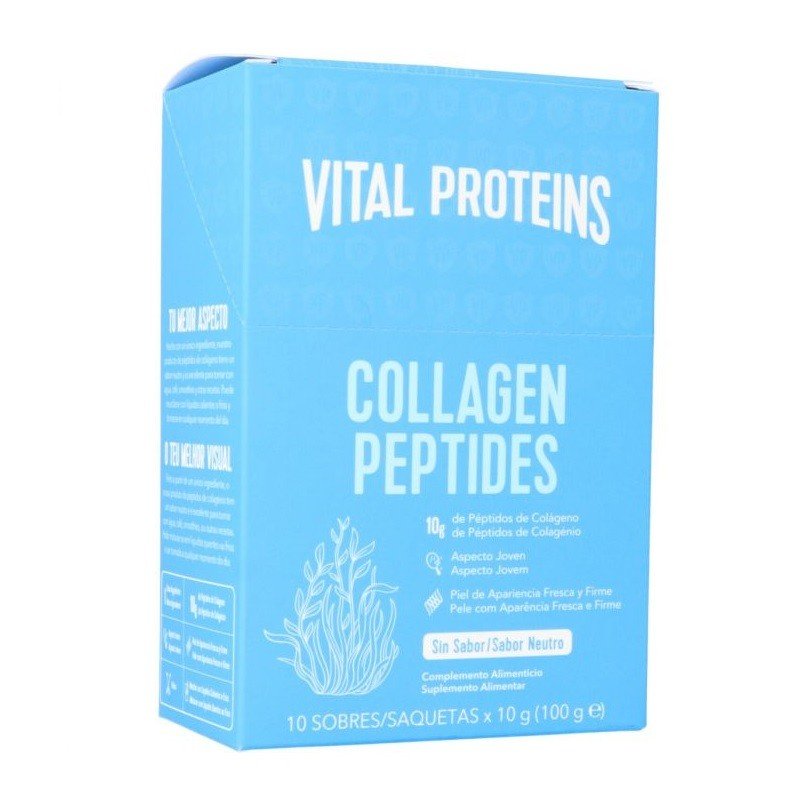 VITAL PROTEINS Colágeno Péptidos Sabor Neutro 10 sobres-1