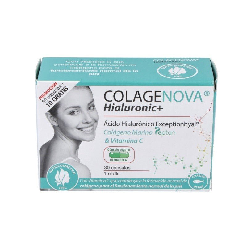 COLAGENOVA Hialuronic+ 30 cápsulas - Vaminter-1