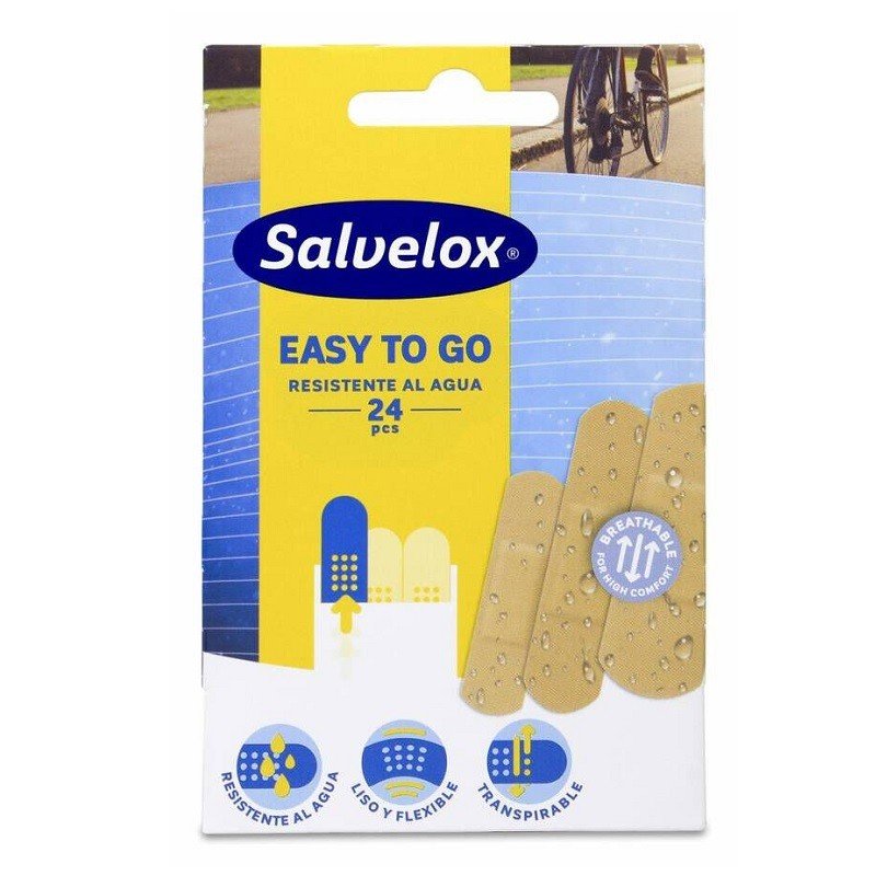 SALVELOX Easy To Go Resistente al Agua 24 Apósitos-1