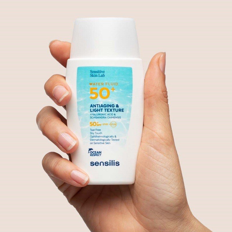 SENSILIS Water Fluid SPF50+ Fluido Fotoprotector Antiedad 40ml-5