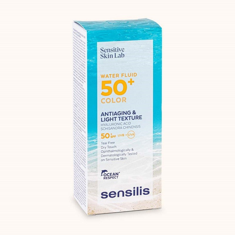 SENSILIS Water Fluid SPF50+ Antiedad Fluido Fotoprotector con Color 40ml-1