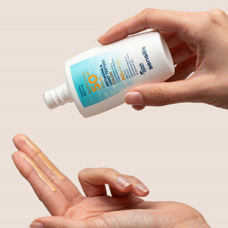 SENSILIS Water Fluid SPF50+ Antiedad Fluido Fotoprotector con Color 40ml-3