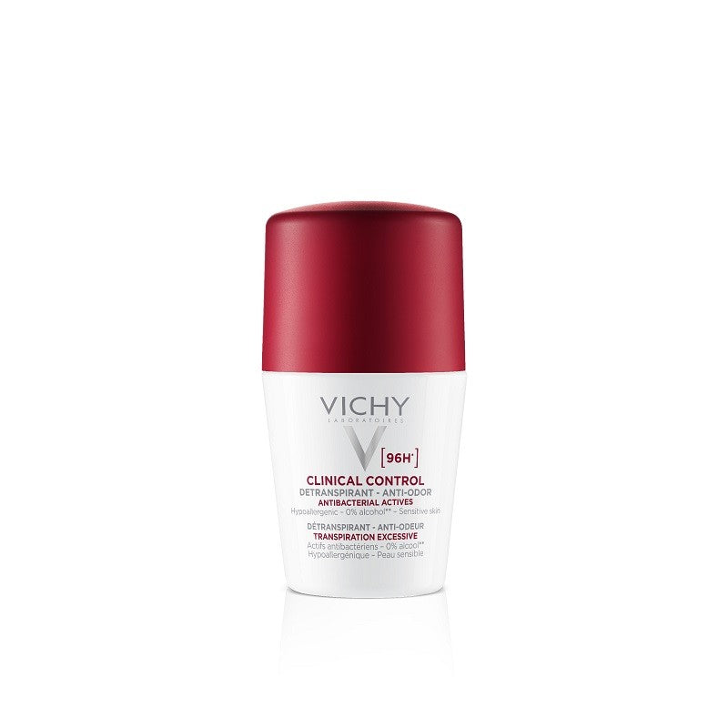 VICHY Desodorante Antitranspirante 96h Roll-On Clinical Control 50ml-2