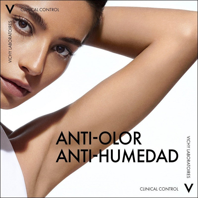 VICHY Desodorante Antitranspirante 96h Roll-On Clinical Control 50ml-4