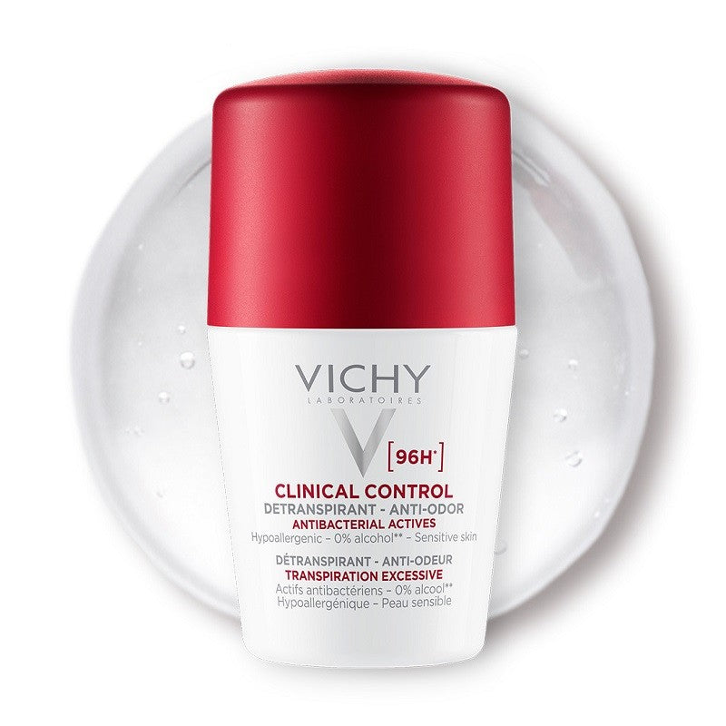 VICHY Desodorante Antitranspirante 96h Roll-On Clinical Control 50ml-14