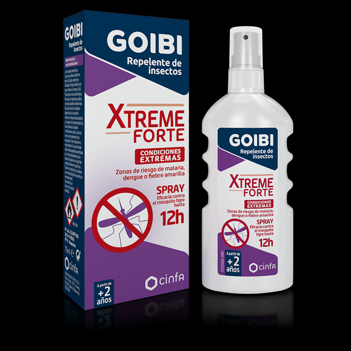 GOIBI Antimosquitos Xtreme Forte Spray 75ml-1
