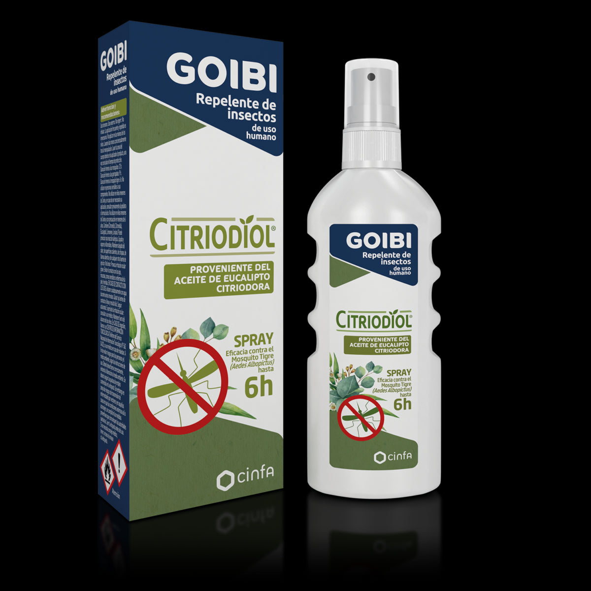GOIBI Antimosquitos Citriodiol Spray 100ml-1