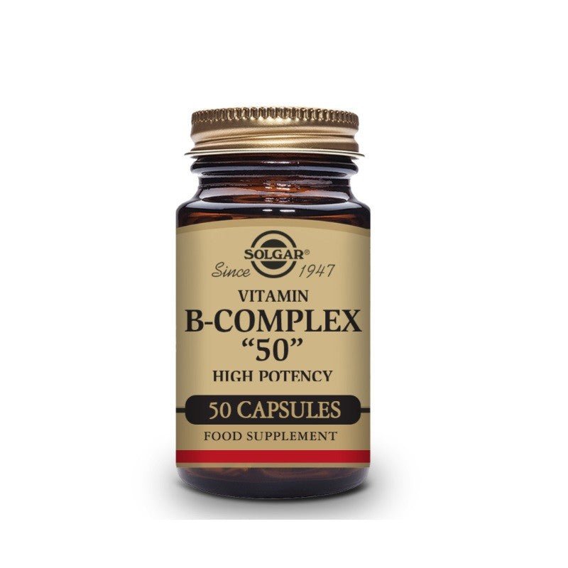 SOLGAR Vitamina B Complex 50 Cápsulas Vegetales-3