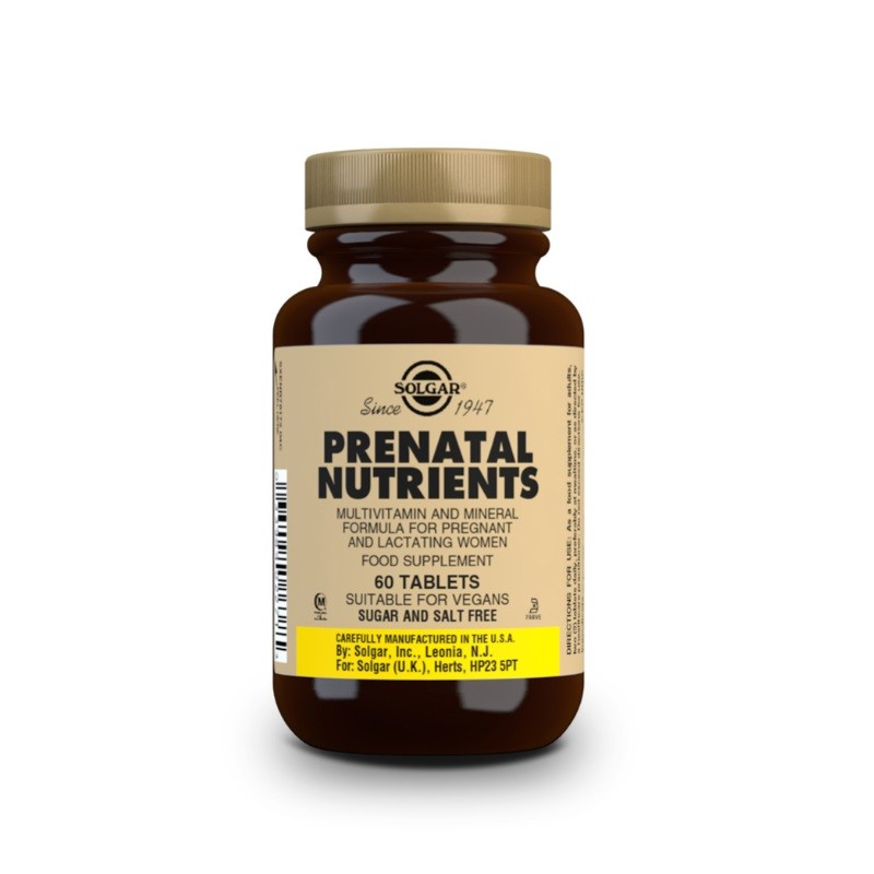 SOLGAR Nutrientes Prenatales 60 Comprimidos-1