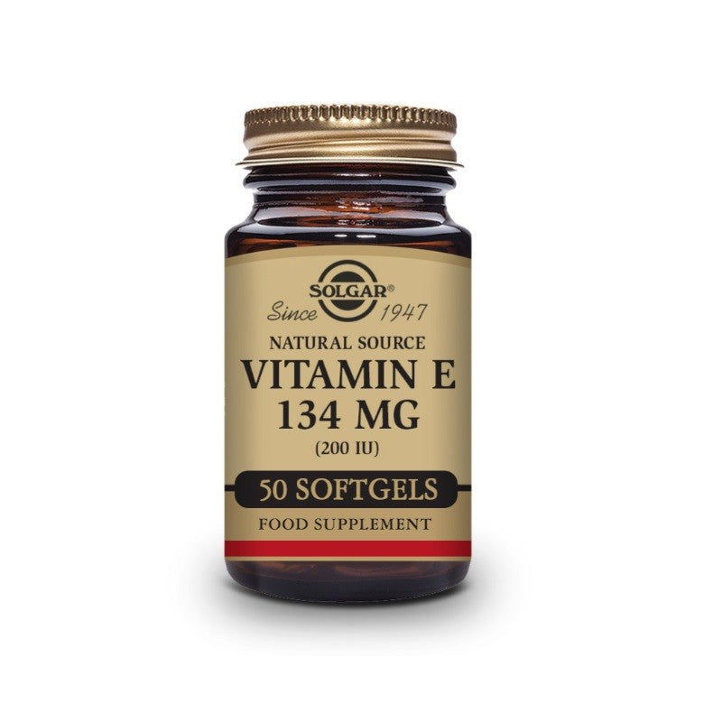 SOLGAR Vitamina E 200 UI (134mg) 50 cápsulas blandas-3