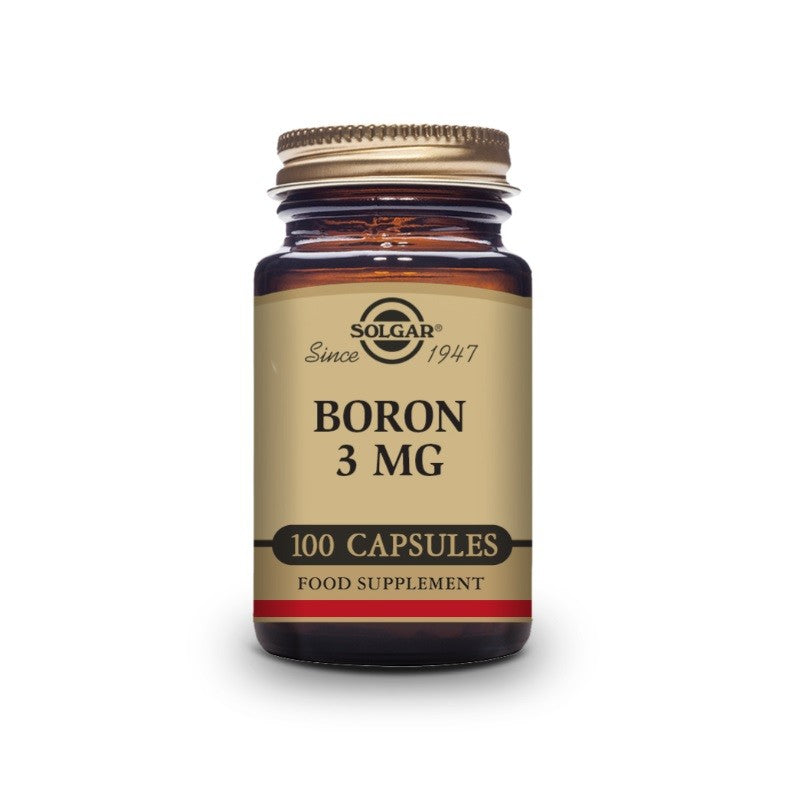 SOLGAR Boro 3 mg (100 Capsulas Vegetales)-3