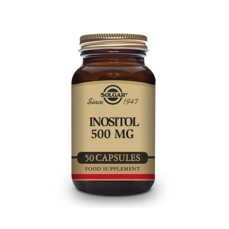 SOLGAR Inositol 500mg (50 Cápsulas Vegetales)
