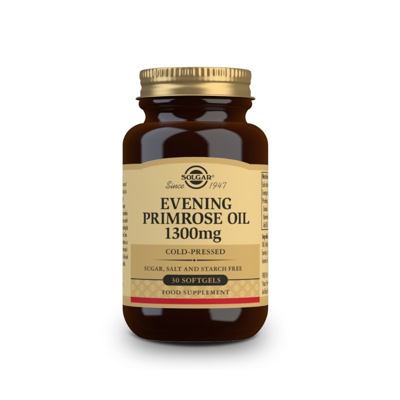 SOLGAR Aceite de Prímula de Rosa 1300mg (30 Cápsulas Blandas)-1