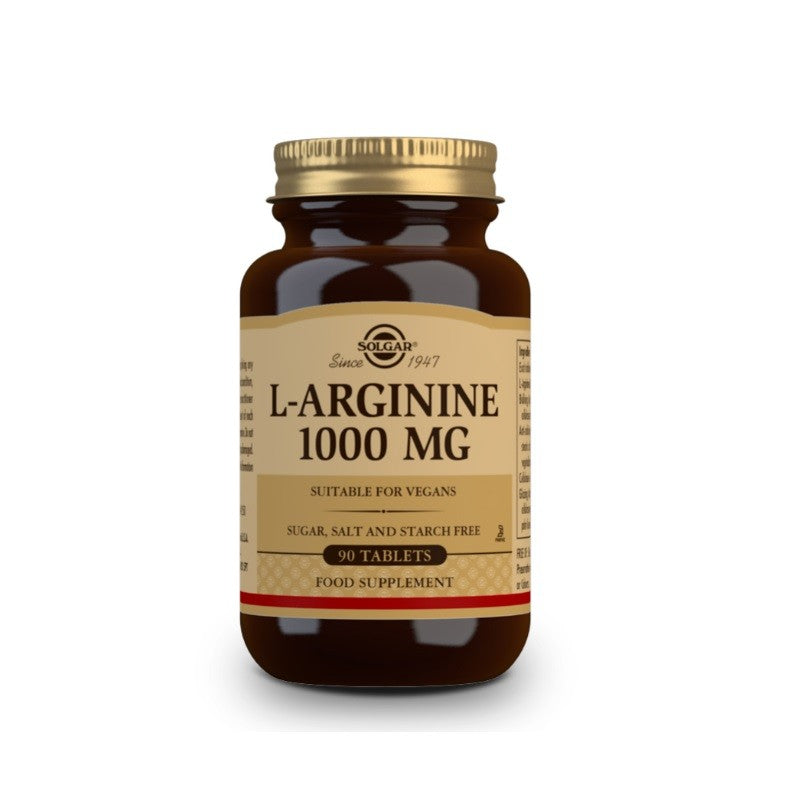 SOLGAR L-Arginina 1000mg (90 Comprimidos)-1
