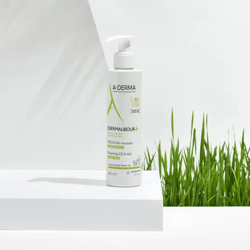 A-Derma Dermalibour+Gel limpiador 200 ml-2