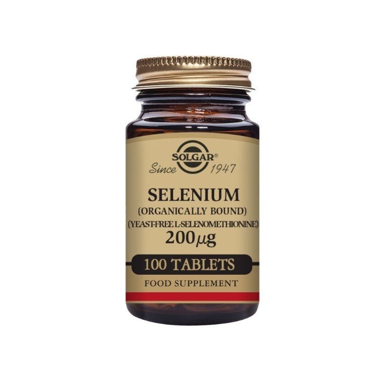 SOLGAR Selenio 200mcg (sin levadura) 100 comprimidos-3