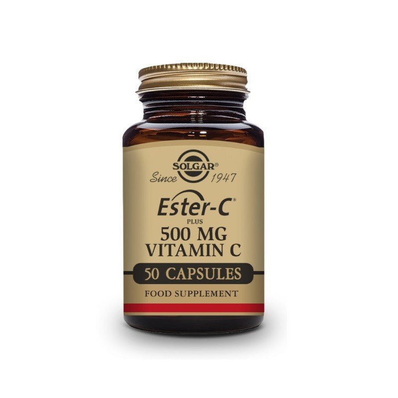 SOLGAR Ester-C Plus 500mg Vitamina C 50 Cápsulas Vegetales-3
