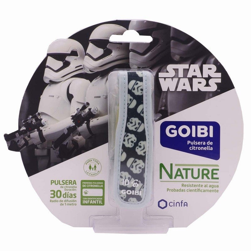 GOIBI Pulsera de Citronela Nature Star Wars Stormtrooper-1