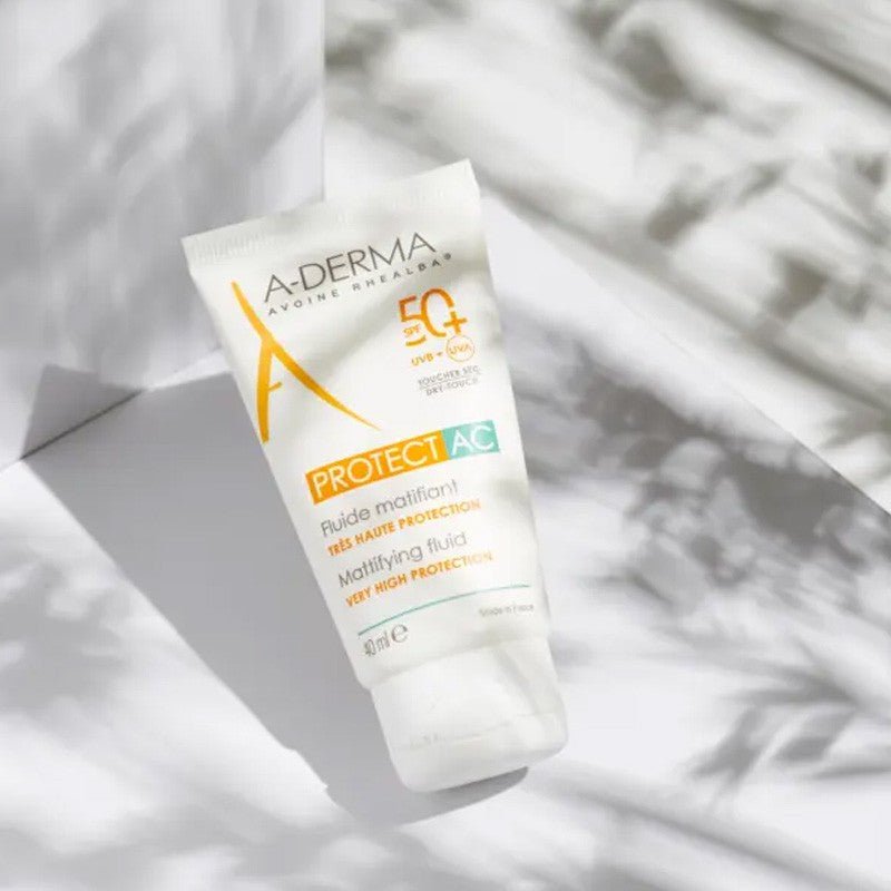 A-Derma Protect AC Fluido Matificante Piel Grasa SPF50+ 40 ml-3