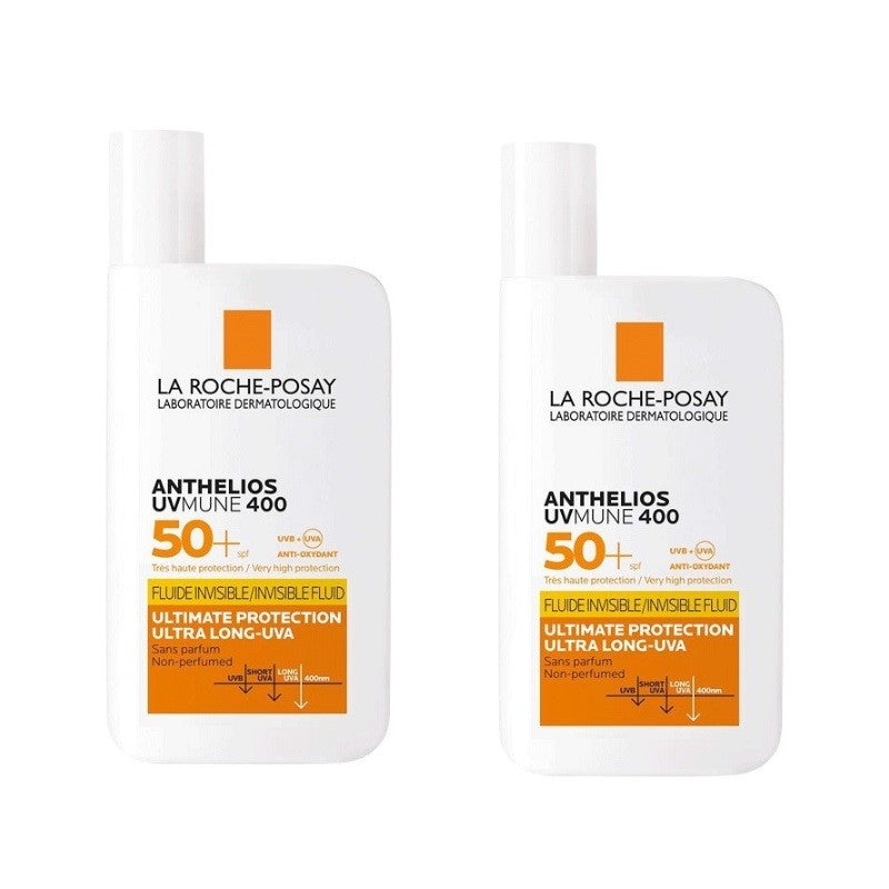 ANTHELIOS UV-MUNE 400 Fluido Invisible SPF 50+ DUPLO (2x50ml) LA ROCHE POSAY-1