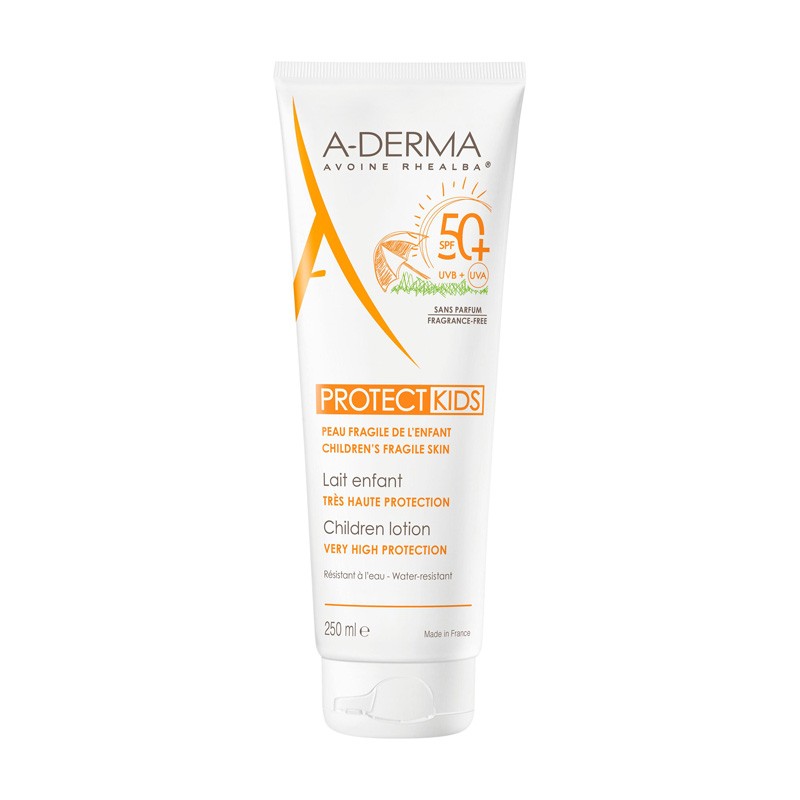 A-Derma Protect Kids Leche Solar SPF50+ 250 ml-4