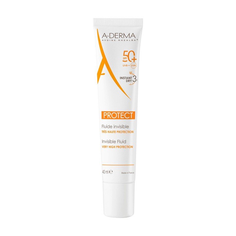 A-Derma Protect Fluido Solar Invisible SPF 50+ 40 ml-4