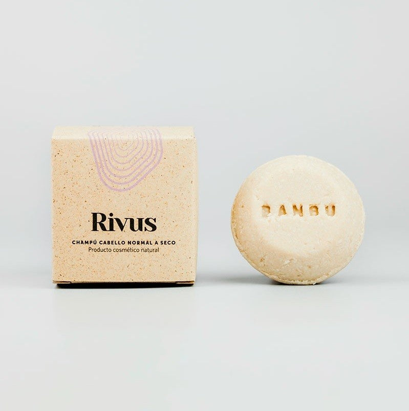 BANBU Champú Ecológico Sólido Pelo Normal a Seco RIVUS 75g-1