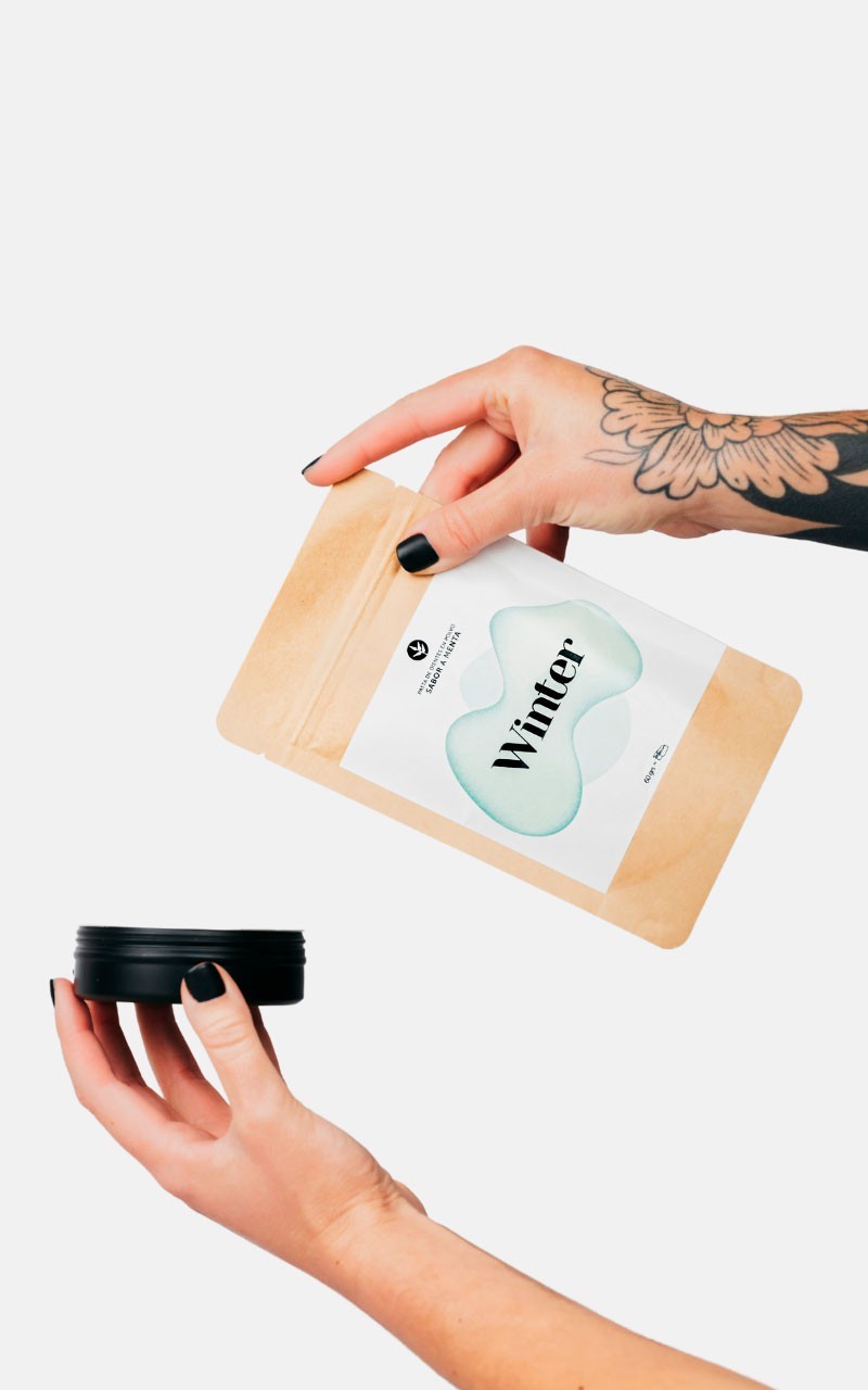 BANBU Refill Pasta de Dientes Natural en Polvo Winter (Menta) 120ml-1