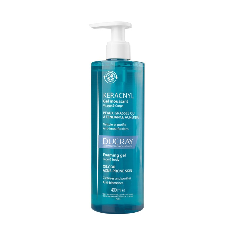 DUCRAY Keracnyl Gel Limpiador 400ml-1