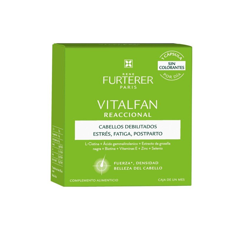 RENE FURTERER Vitalfan Anticaída Reaccional 30 Cápsulas-1