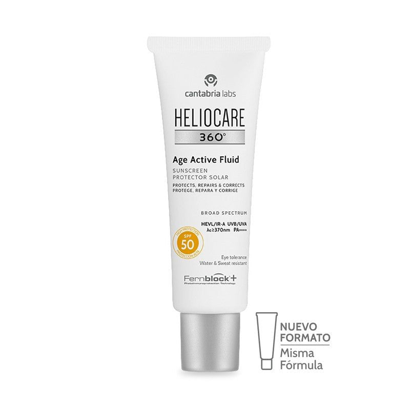 HELIOCARE 360º Age Active Fluid Protector Solar SPF50 Protege Repara y Corrige 50ml-1