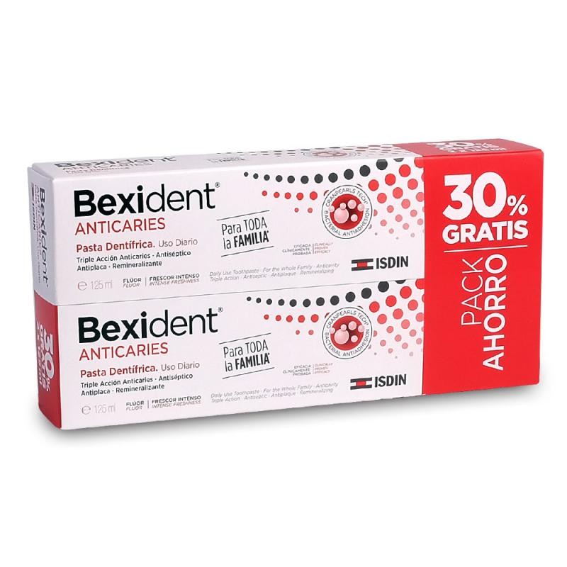 BEXIDENT Anticaries Pasta Dentífrica 2x125ml-1
